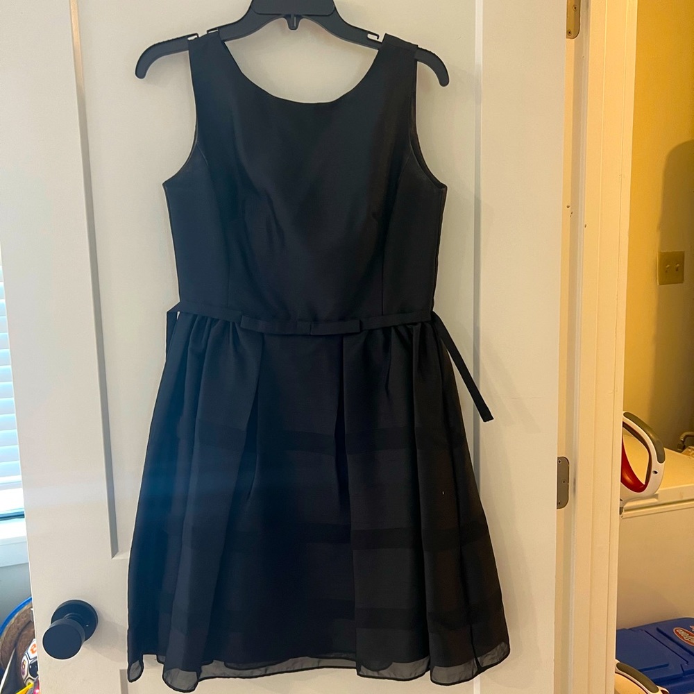Black cocktail dress, size 4